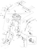 Part Location Diagram of 738-04133 MTD Bolt, Shoulder, 5/16 x 1.7, 1/4-20